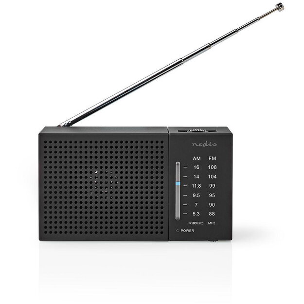 Radio RDFM1200BK AM/FM 1.5W Black