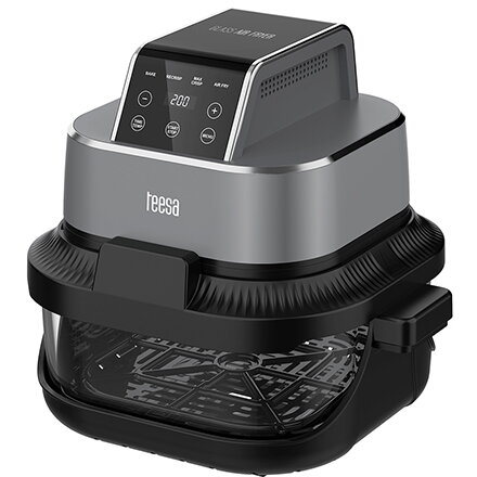 FRITEUZA GLASS AIRFRYER 4L+1.5L 1500W