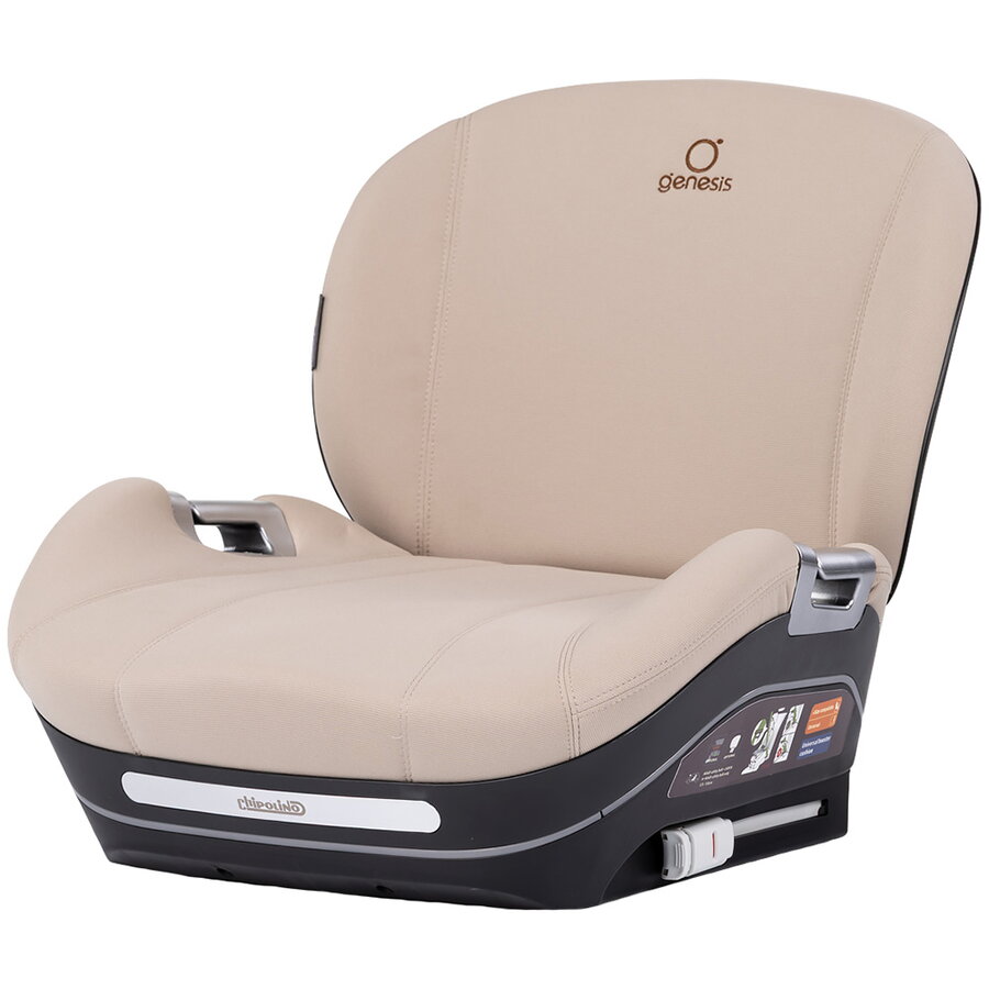 Inaltator Auto pentru Copii Genesis I-Size cu Sistem Isofix 125-150CM Latte