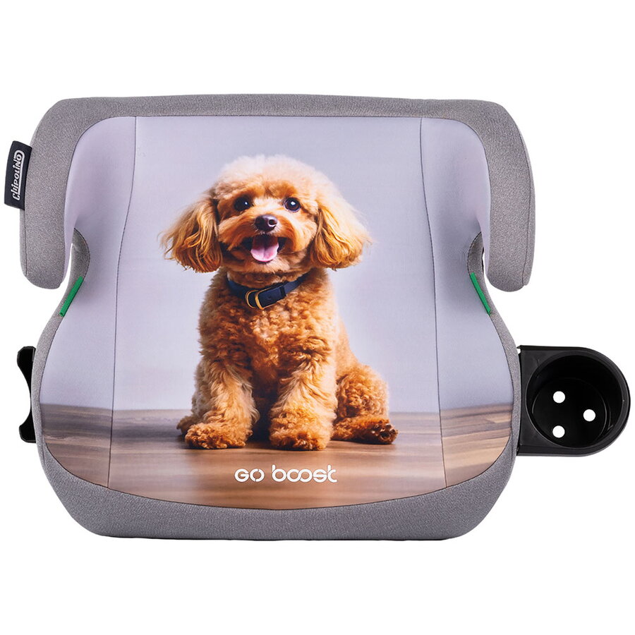 Inaltator Auto pentru Copii Go Boost I-Size 125-150CM Poodle Gri