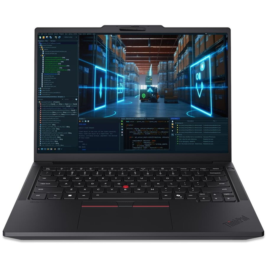 Laptop ThinkPad P14s G7 WUXGA 14 inch AMD Ryzen AI 7 Pro 450 32GB 1TB SSD Windows 11 Pro Black