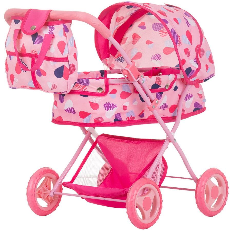 Carucior pentru Papusi Dora Hearts 3+ Ani