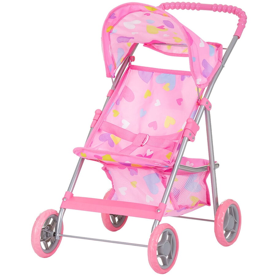 Carucior pentru Papusi Alice Hearts 3+ Ani