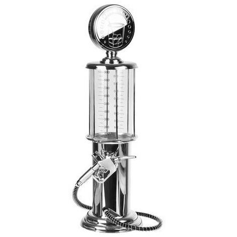 Dispenser Bauturi DA00001 Capacitate 950ML Design Pompa cu Furtun Plastic Argintiu