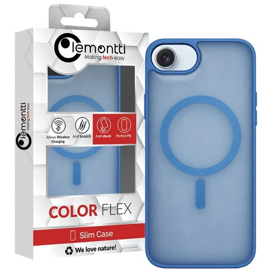 Husa Lemontti pentru Apple iPhone 17e / iPhone 16e Bleumarin