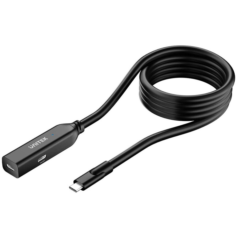 Cablu Date si Incarcare U1335ABK01 USB-C - 2x USB-C 5m
