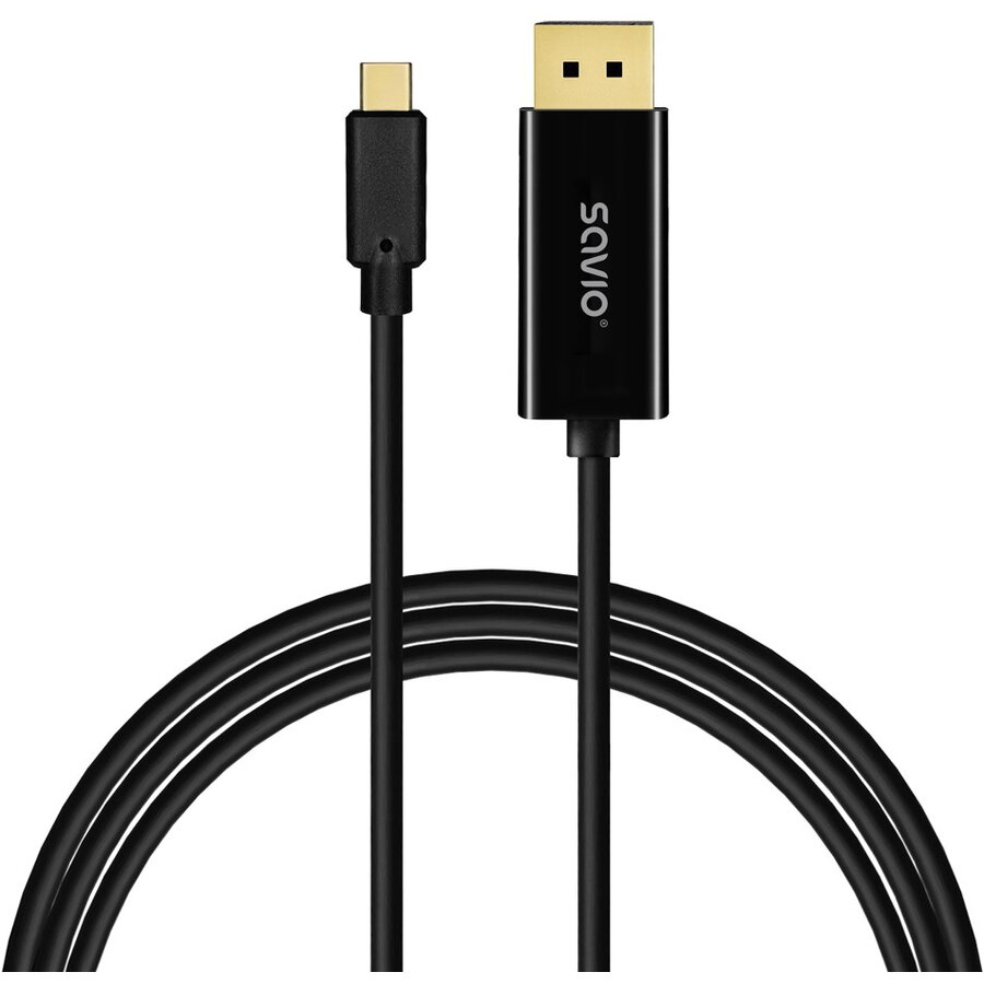 Cablu Date si Incarcare CL-207  2m USB C Negru
