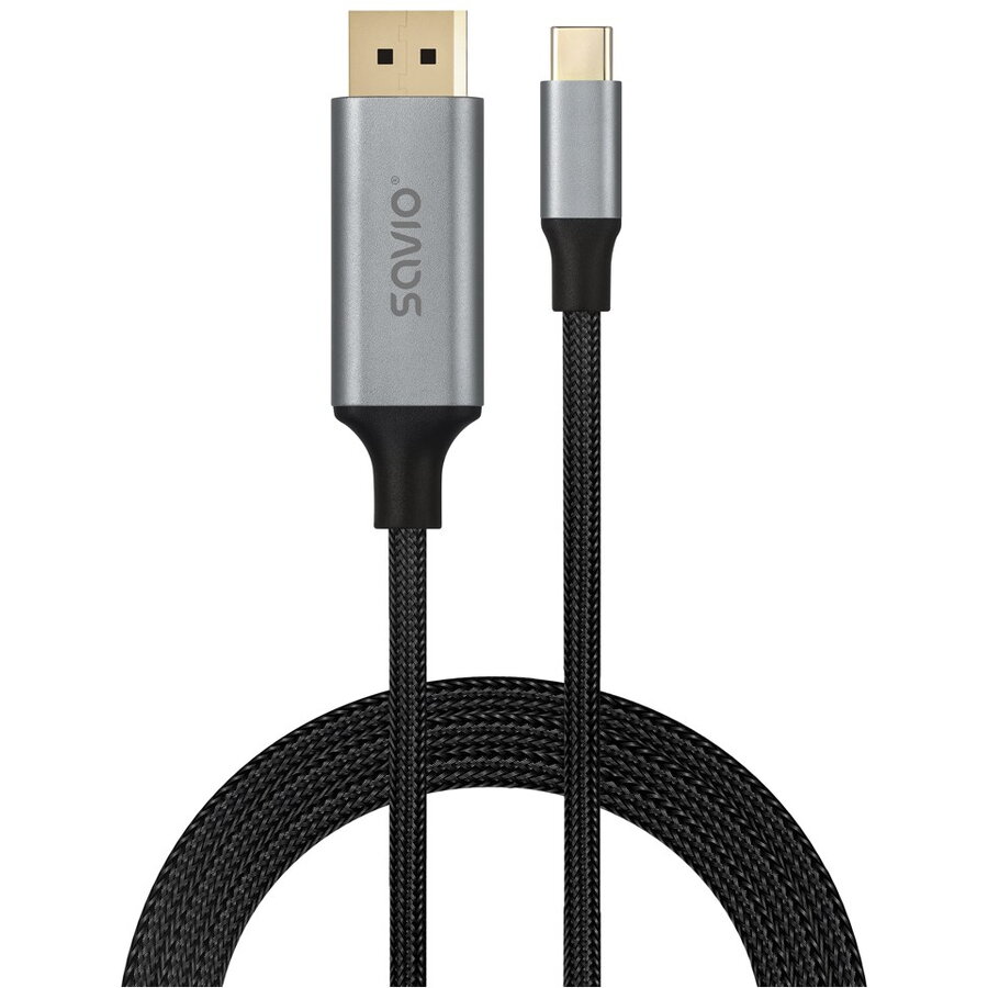 Cablu Date si Incarcare CL-208 USB 3.2 Gen 1 2m USB C Negru