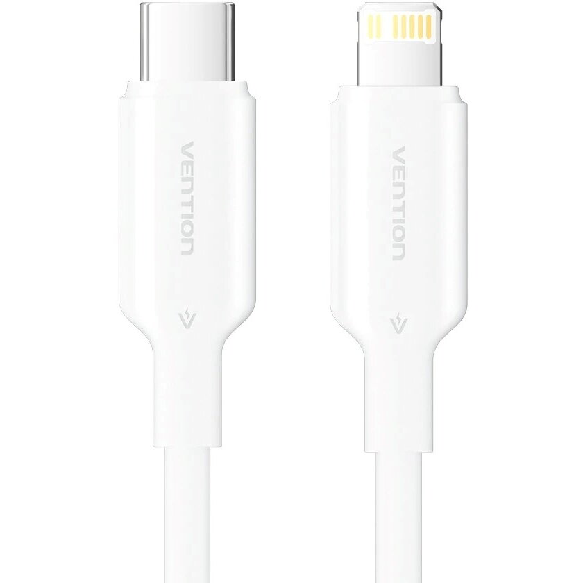 Cablu Date si Incarcare USB-C to Lightning 3A 480Mbps 1m Alb