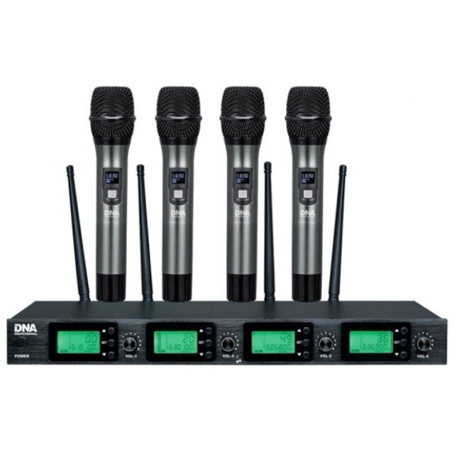 Microfon RV-4 MIX  Wireless Negru