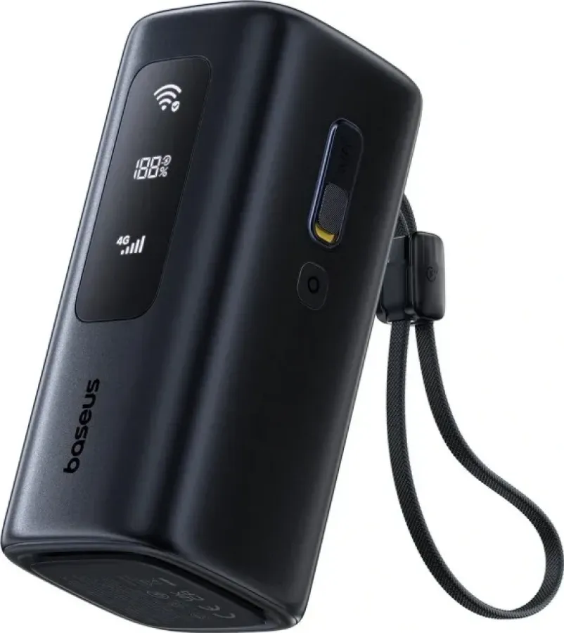 Baterie Externă Baseus EnerGeek GX11 MiFi 20000mAh 67W Negru