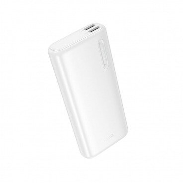Baterie Externă Hoco J158A 10000mAh 10W 2 x USB-A Alb