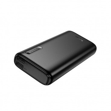 Baterie Externă Hoco J158A 10000mAh 10W 2 x USB-A Negru — imaginea 3