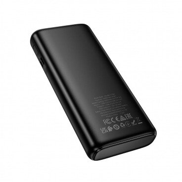 Baterie Externă Hoco J158A 10000mAh 10W 2 x USB-A Negru — imaginea 4