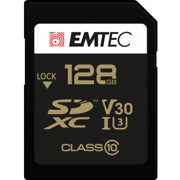 Card Emtec SDXC SpeedIn Pro 128Gb Clasa 10 / UHS-1 U3 ECMSD128GXC10SP
