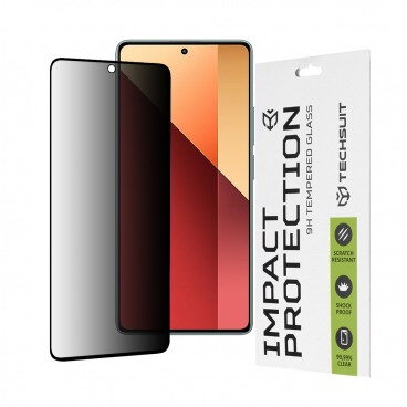 Folie Protecție Techsuit Xiaomi Redmi Note 13 5G Sticlă Securizată Full Glue 111D