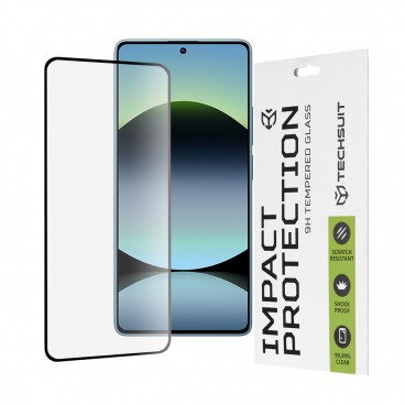 Folie Protecție Techsuit Xiaomi Redmi Note 14S Sticlă Securizată Full Glue 111D