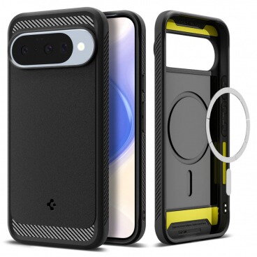 Husa Spigen Google Pixel 10 Pro / 10 Rugged Armor Negru