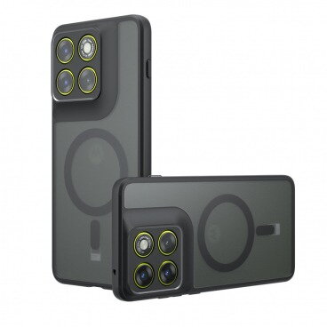 Husa Techsuit MagSafe Motorola Edge 70 PureFrost Negru