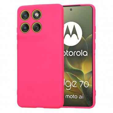 Husa Techsuit Motorola Edge 70 SoftFlex Roz