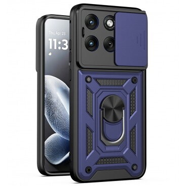 Husa Techsuit Motorola Edge 70 Fusion CamShield Albastru