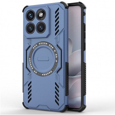 Husa Techsuit MagSafe Motorola Edge 70 Fusion ArmorMag Albastru