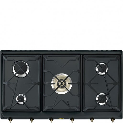 Plita SRV896AOGH Gaz 90 cm 5 Zone Wok Antracit
