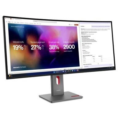 Monitor Lenovo LCD ThinkVision P40WD-40 39.7inch 5120 x 2160 5K2K WUHD Negru — imaginea 2