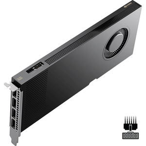 Placa Video nVidia RTX PRO 4000 Blackwell 24GB GDDR7 192-bit PCI Express 5.0 x16 Negru