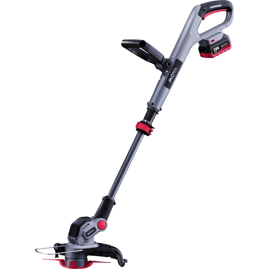 Trimmer de Tuns Iarba / Gazon GT215 cu Acumulator 20V / 4Ah Latime de Lucru 38CM Putere 500W Gri/Negru