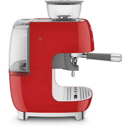 Espressor Manual 50's Style EGF03RDEU 2.4L 15Bari Rasnita Incorporata 1650W Rosu
