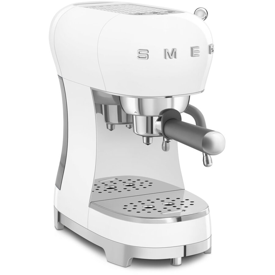 Espressor Manual 50's Style ECF02WHEU Rezervor Apa 1.1L 15Bari 1350W Alb