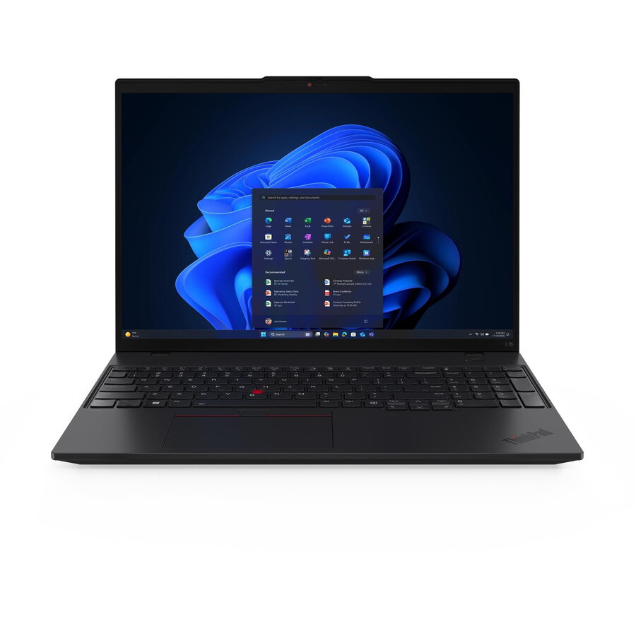 Laptop ThinkPad L16 G2 WUXGA 16 inch Intel Core Ultra 5 225U 16GB 512GB SSD Windows 11 Pro Black