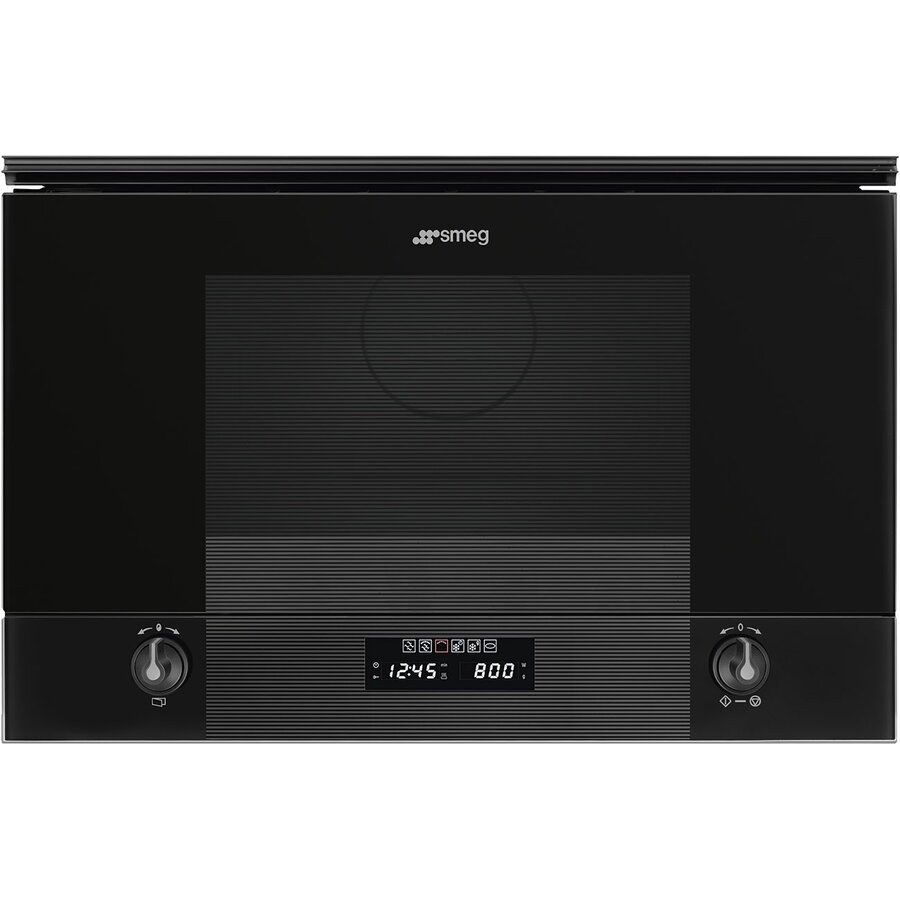 Cuptor cu Microunde Incorporabil MP122B3 Linea Capacitate 22L Functie Grill 850W Negru