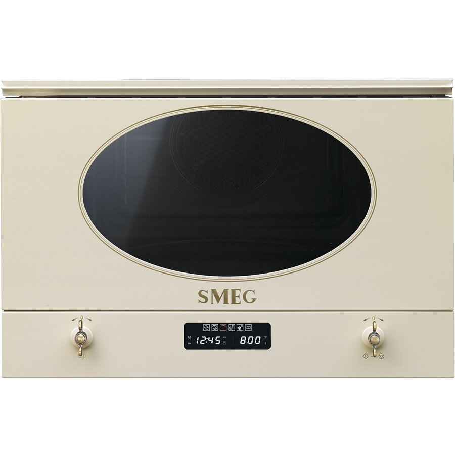 Cuptor cu Microunde Incorporabil MP822PO Coloniale Line Capacitate 22L Functie Grill 850W Crem