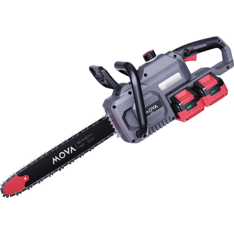 Fierastrau Electric cu Lant GC416 Lungime Lama 40CM 2 Acumulatori 20V 2Ah si Incarcator Gri/Negru