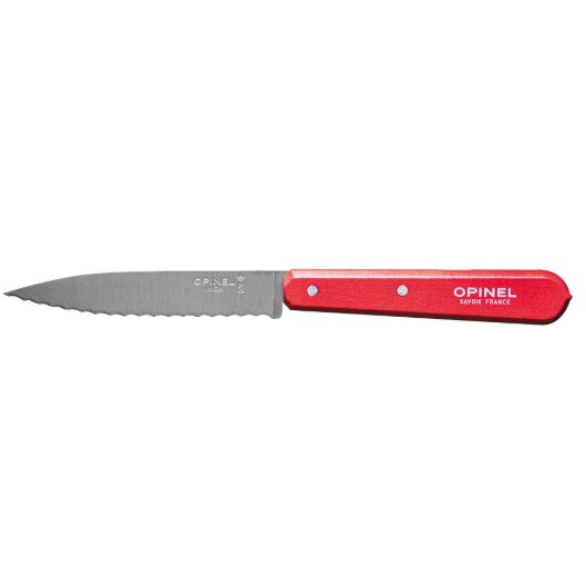 Cutit cu Lama Serata N°113 10cm Les Essentiels Red