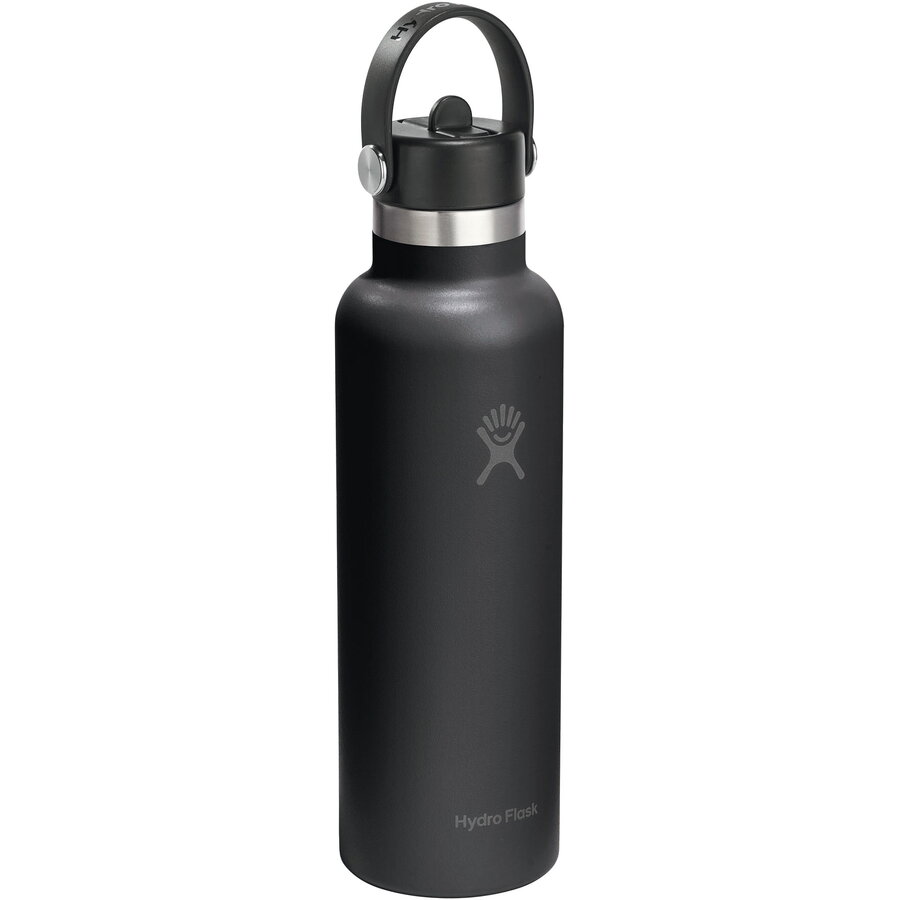 Sticla Termos Inox 620ml Standard Straw Black