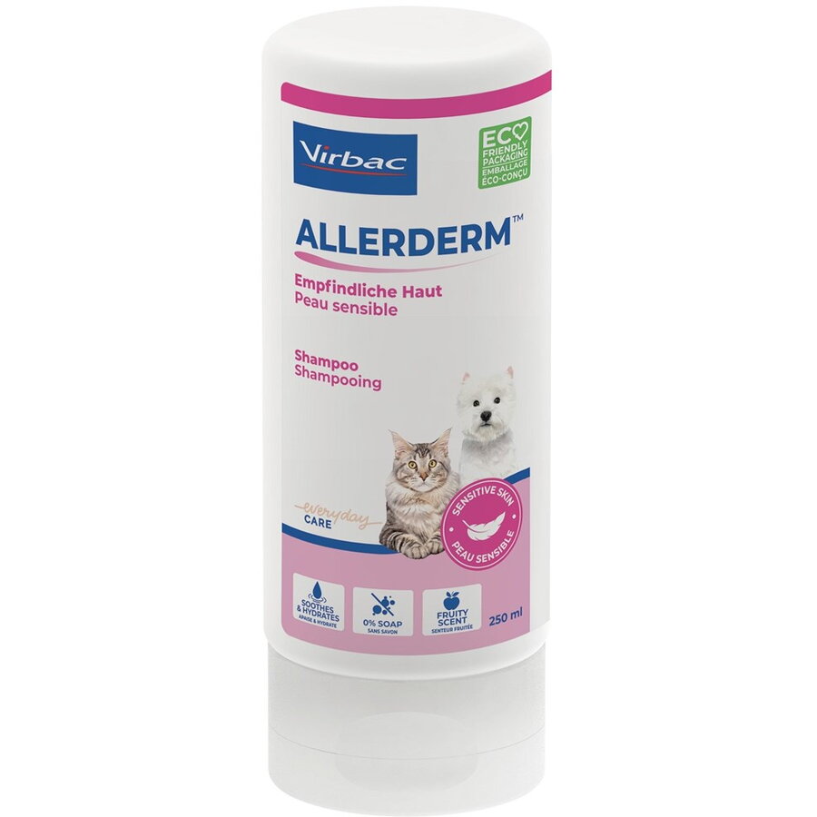 Șampon Virbac Allerderm Piele Sensibilă Câini și Pisici 250Ml