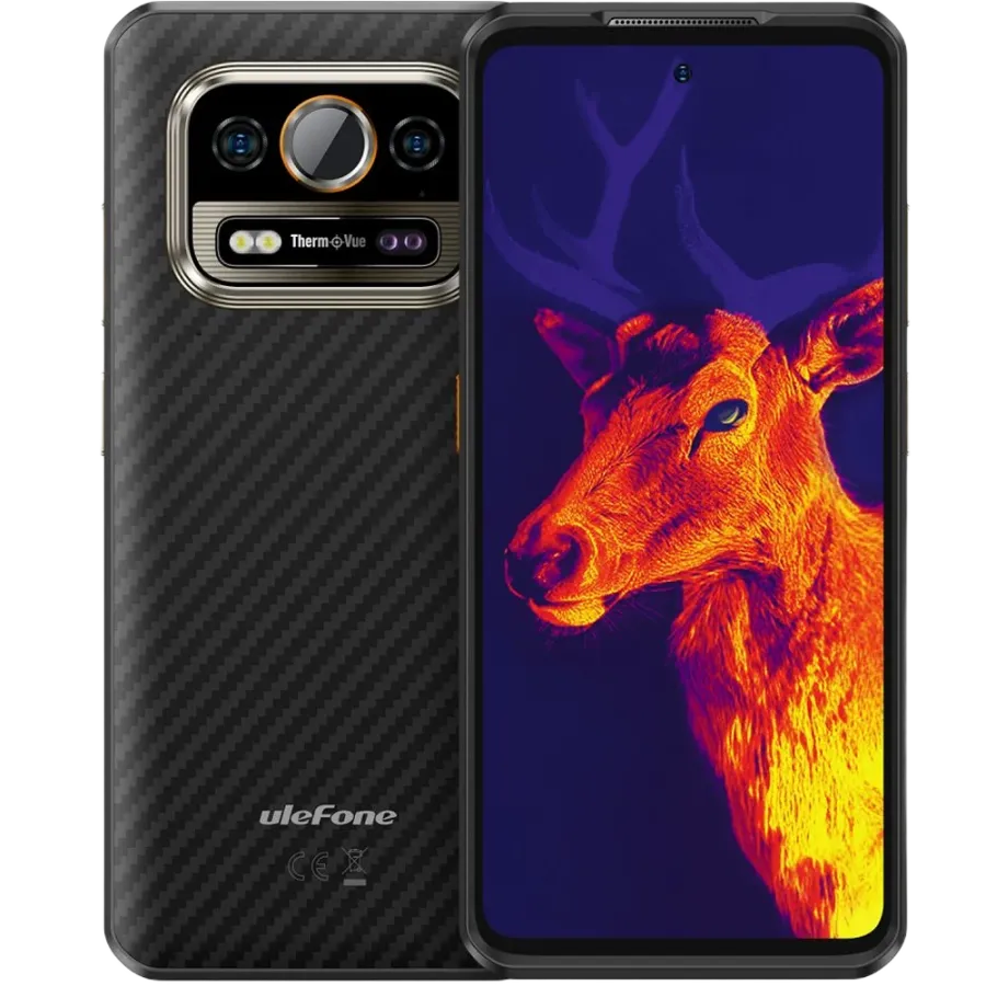 Telefon Ulefone Armor 25T Thermal 4G Helio G99 8GB RAM 256GB NFC ThermoVue Turbo Android 15