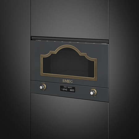 Cuptor cu Microunde Incorporabil MP722AO Cortina Line Capacitate 22L Functie Grill Putere 850W  Antracit