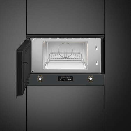 Cuptor cu Microunde Incorporabil MP722AO Cortina Line Capacitate 22L Functie Grill Putere 850W  Antracit