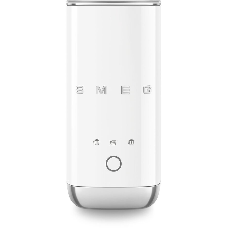 Aparat de Spumat Lapte Smeg 50's Style MFF02WHEU 500W Alb