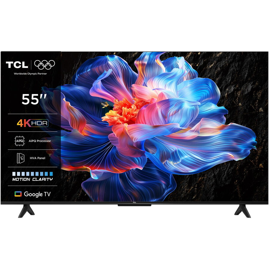 Televizor Smart LED 55P6K 139cm 55inch Ultra HD 4K Google TV Black