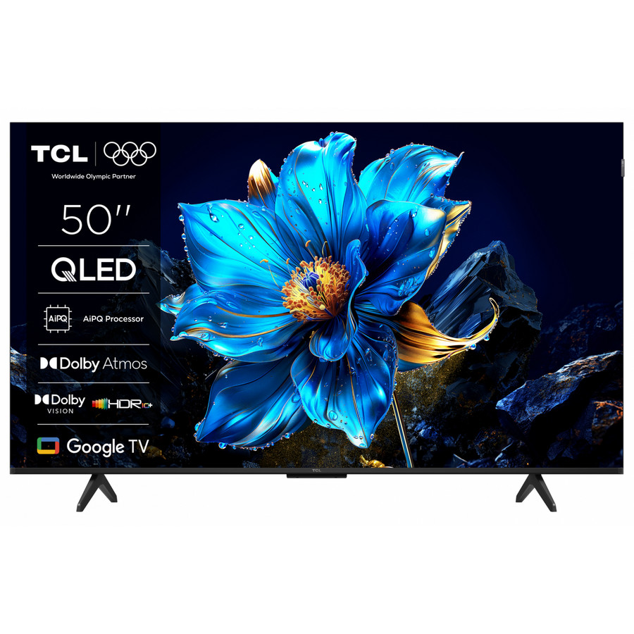 Televizor Smart QLED 50P71K 126cm 50inch Ultra HD 4K Google TV Black
