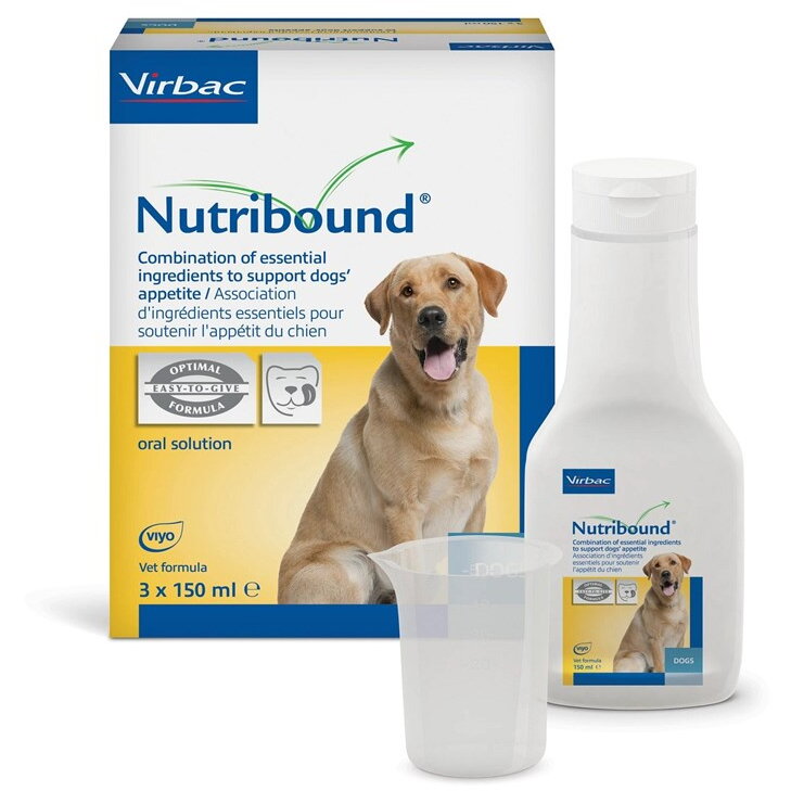 Supliment Virbac Nutribound Convalescence Câini 3x150ml