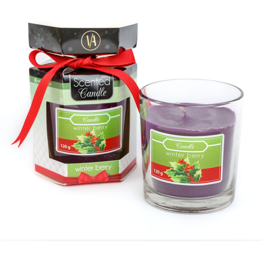 Lumanare Parfumata Aroma Winter Berry 120g Mov