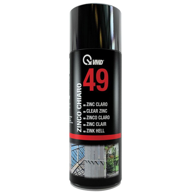 Spray Zinc 400ml Protectie Anticoroziva Metal Suprafete Sudate Uscare Rapida Rezistent Ulei si Grasimi Negru