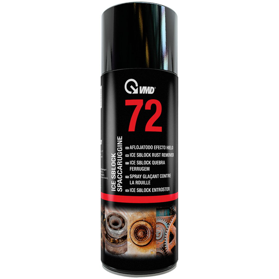 Spray Desfacere Suruburi Rugina 400ml Efect Congelare Penetrant Anticoroziv Profesional Negru