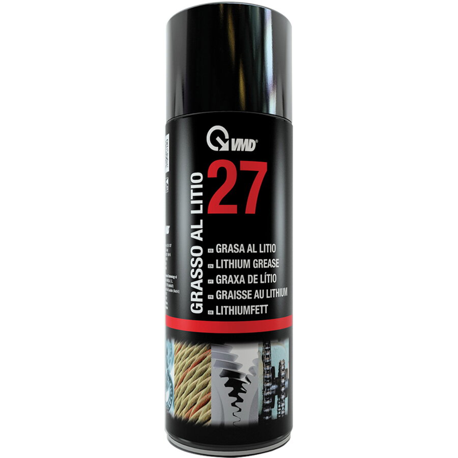 Spray Lubrifiant Litiu 400ml Protectie Anticoroziv si Rezistenta la Temperatura Negru